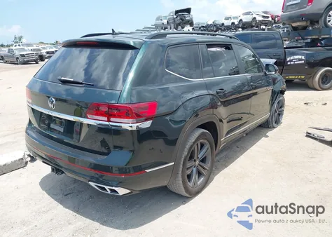 2021 Volkswagen Atlas 3.6L V6 Se W/Technology R-Line z USA, uszkodzony, nr VIN 1V2PR2CA7MC510191